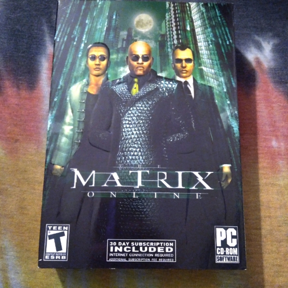 The Matrix Online  CD-ROM PC Game Sealed